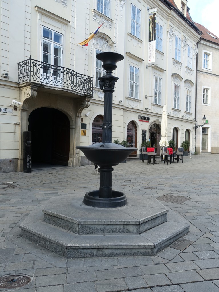 pitná fontána Panská